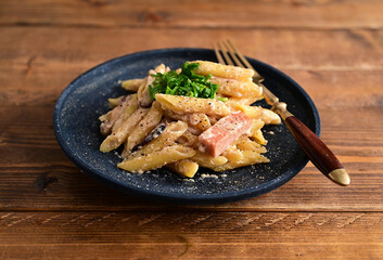 和風豆乳ペンネ