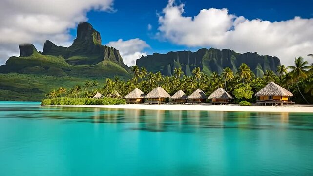 Serene Bora Bora Beachfront Bungalows
