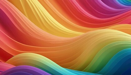 Abstract Waves of Color: a vibrant cascade of colors, with flowing waves creating a visual symphony. A celebration of light and hues. 
