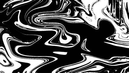 Marble texture seamless background. Abstract black and white pattern  wall, wrapping paper. Abstract hand drawing psychedelic liquid Tie dye marble seamless pattern Geometric wavy batik background
