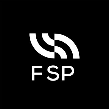 FSP creative minimalist letter logo.