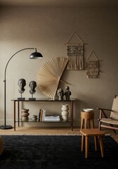 Eclectic Interior with Statement Decor