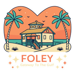 Obraz premium Foley - Gateway to the Gulf - Coastal Escape