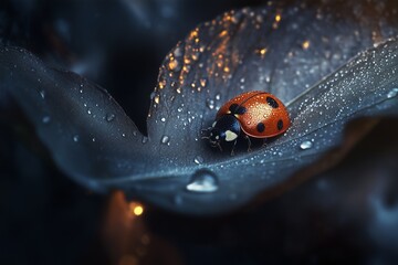 A close-up of a cicada with transparent wings perched on a tree branch. 