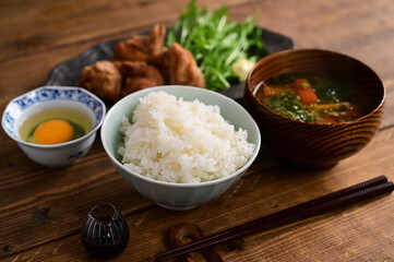 一汁一菜 唐揚げ