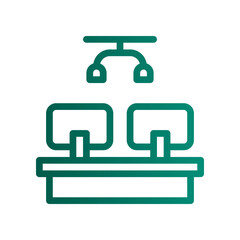 shared workspace gradient icon