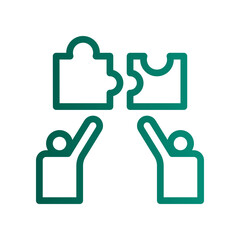 diversity gradient icon