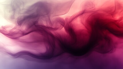 Fototapeta premium Abstract Swirling Purple and Pink Smoke Design
