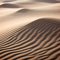 Abstract patterns in sand dunes.