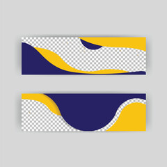 Modern Abstract Banner Design