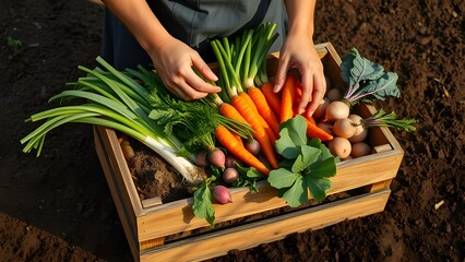 l&eacute;gumes de saison et maraicher