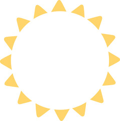 sun vector illustration