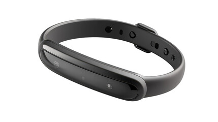 Sleek black fitness band, elevate your fitness journey with activity tracking and seamless progress monitoring