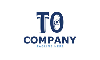 TO T to initial logo | initial based abstract modern minimal creative logo, vector template image. luxury logotype logo, real estate homie logo. typography logo. initials logo