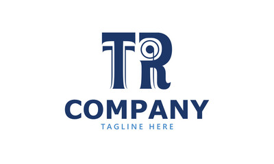 TR T tr initial logo | initial based abstract modern minimal creative logo, vector template image. luxury logotype logo, real estate homie logo. typography logo. initials logo