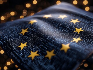 EU Flag Digital Art