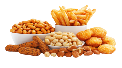 A bountiful array of nuts, exploring the diversity of nature's nutrientrich treasures