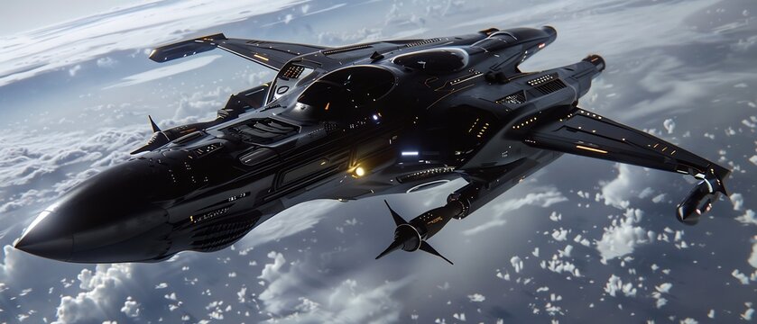 Hypersonic missile system infused terrifying might of jaguar jet black surface reflecting minimal light accelerates toward target jaguar unmatched stealth raw power translate into deadliest weapon