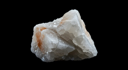 Magnificent Macro Capture of Cracked Salt Crystal Displaying Geometric Patterns