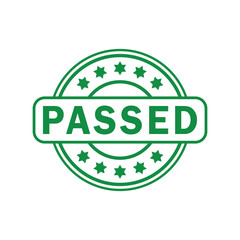 green passed rubber stamp, flat education label minimalist design for digital and print projects
 Graphic Design Icons Making a Huge Impact on Visual Aesthetics