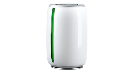 White and green air purifier for clean, fresh air, perfect for home or office use breathe easy enjoy a healthier environment