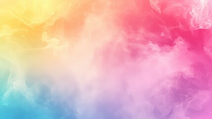 A colorful gradient background with abstract fluid shapes and smooth transitions