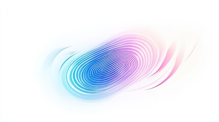 cybersecurity  hacking  response Abstract fingerprint design with colorful swirls and gradients.
