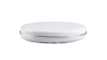 Pristine white toilet seat and lid, a touch of modern elegance for your bathroom