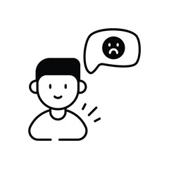 Customer feedback  icon vector stock illustration