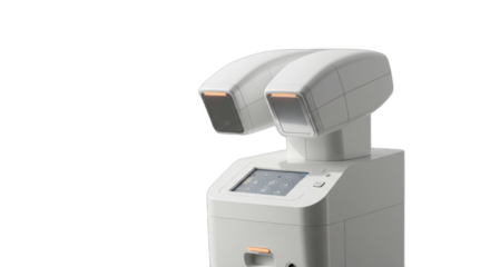 Advanced dermatology equipment for skin analysis and health assessment in studio