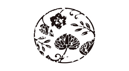 家紋はんこ・葵草丸