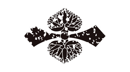 家紋はんこ・剣二ツ葵.ai