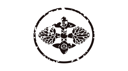 家紋はんこ・守山三ツ葵.ai