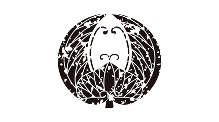 家紋はんこ・浮線葵.ai
