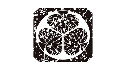 家紋はんこ・平隅切鉄砲角ニ三ツ葵.ai