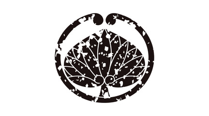 家紋はんこ・蔓一ツ葵.ai