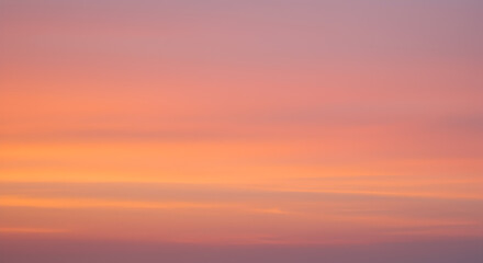 Fototapeta premium Serene Gradient Hues: A Duotone Blend of Sunset Orange and Delicate Pink