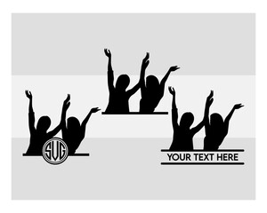 Best Friend svg, Best Friend Silhouette, Friend Svg, Friend Svg For Cricut, Friendship Day, Besties, Cut File, Bff Svg, Clipart, Best Friend Monogram, 