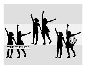 Best Friend svg, Best Friend Silhouette, Friend Svg, Friend Svg For Cricut, Friendship Day, Besties, Cut File, Bff Svg, Clipart, Best Friend Monogram, 