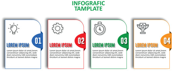 Visual Business Strategy Infographic with Conceptual Design