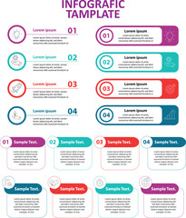 Fototapeta premium Corporate Infographic with Growth Metrics and Data Points
