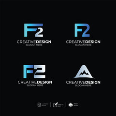 Logo template design ideas vector