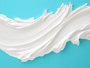 Whipped Cream Texture Teal