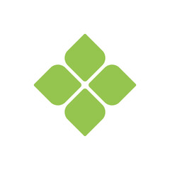 geometric of ketupat. rice cake from indonesia traditional food illustration.