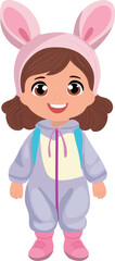 Girl in Bunny Costume