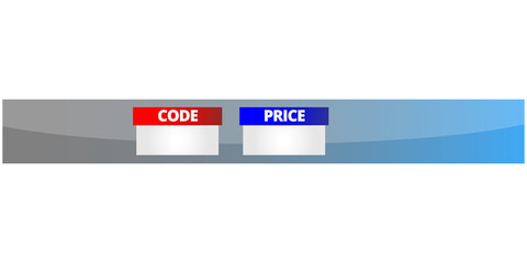 Minimal Flat Lower Third on a Transparent Background