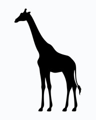 Giraffe Silhouette 