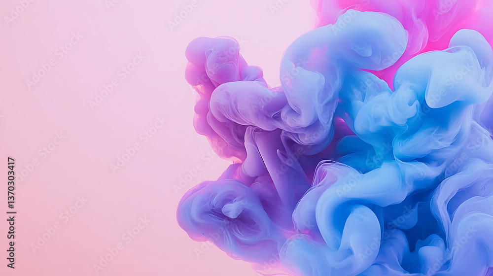 Poster dynamic color swirls abstract background digital art creative environment artistic perspective