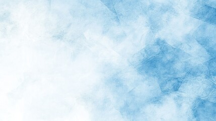 Fototapeta premium Abstract Blue Watercolor Texture: Serenity and Calm in Shades of Blue