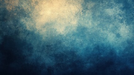 Fototapeta premium Grunge background with glowing blue screen pattern abstract art digital design modern aesthetic